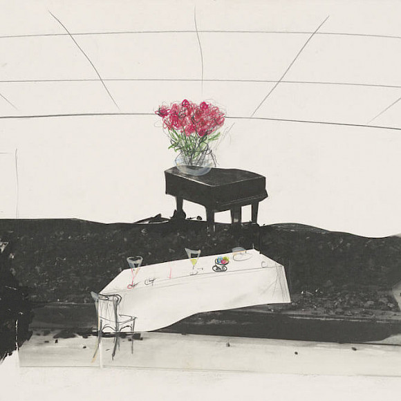 von Caryl Churchill, Theater Dortmund 1986, Bühnenbildentwurf von Karl Kneidl Foto: Deutsches Theatermuseum München, Autorin: Caryl Churchill